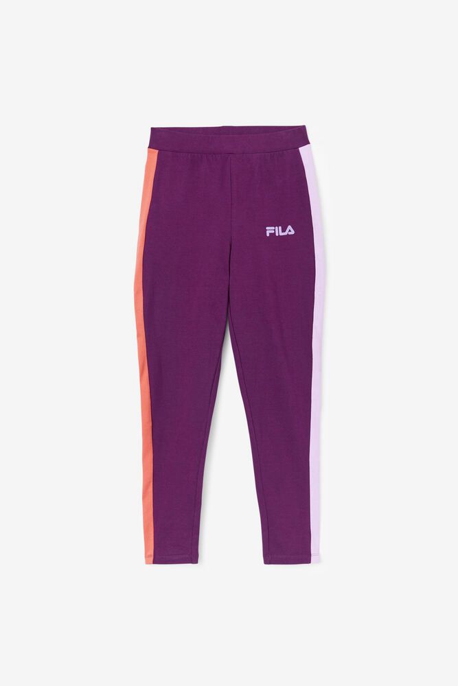 Fila Legging Womens Purple - Mercy - Philippines 8653127-VS
